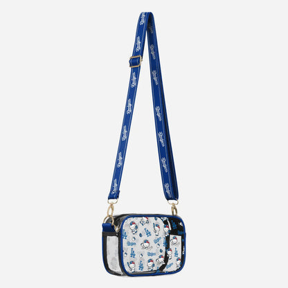 Hello Kitty x Los Angeles Dodgers Clear Crossbody Bag ***Preorden***