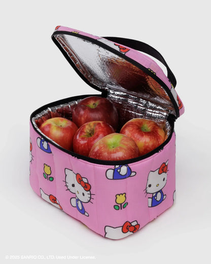 Puffy Lunch Bag Hello Kitty Pink Baggu ***Preorden***