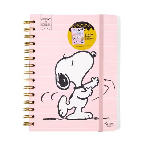 Libreta Snoopy Yoobi USA