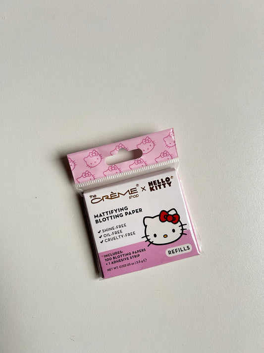 Repuestos de Papeles Matificantes  Hello Kitty