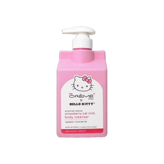 Hello Kitty Strawberry Oat Milk Body Cleanser the Créme Shop ***Preorden***