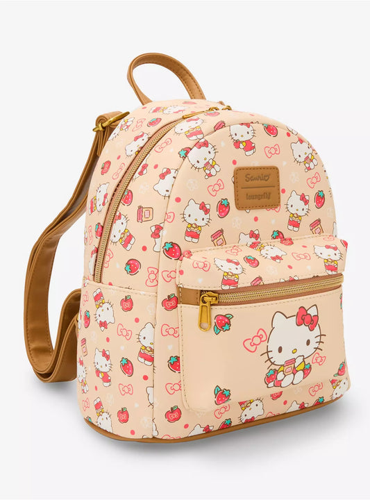 Mini Backpack Hello Kitty Manzanas ***Preorden***