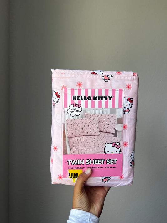 Set de Sábanas Hello Kitty Twin