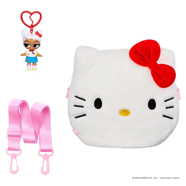 Crossbody Bag Reversible Personaje Sorpresa LOL Surprise ***Preorden***