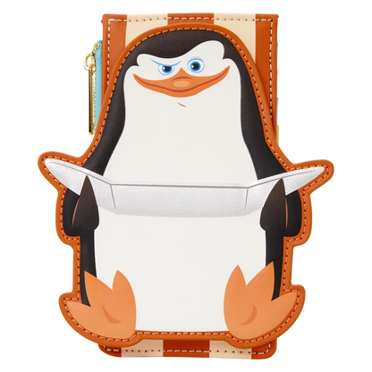 Tarjetero Monedero Los Pingüinos de Madagascar ***Preorden***