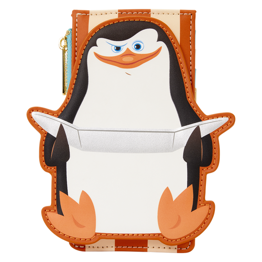 Tarjetero Monedero Los Pingüinos de Madagascar ***Preorden***