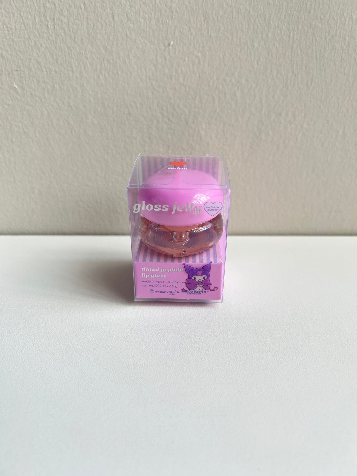 Kuromi Jelly Tinted Peptide Lip Glaze The Créme Shop