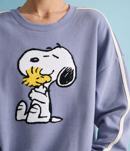 Crew Sweatshirt Snoopy & Woodsock Western Aeropostale ***Preorden***