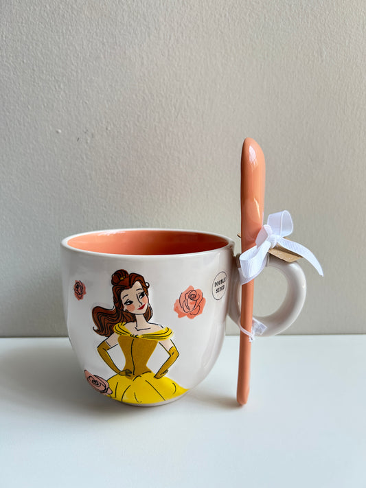 Taza Con Cuchara La Bella