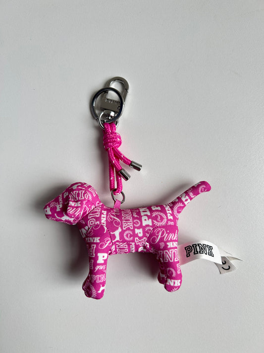 Keychain Perrito Pink Logo