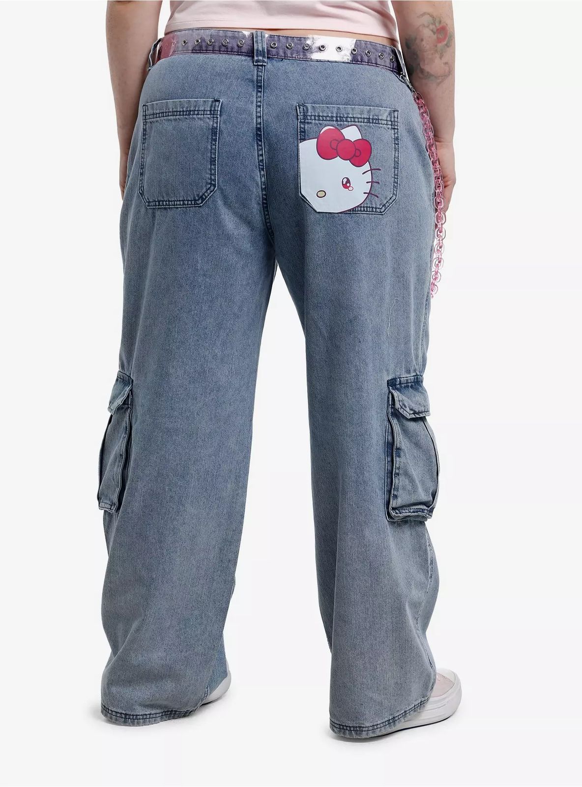 Hello Kitty & Friends Cargo Jeans With Charm ***Preorden***