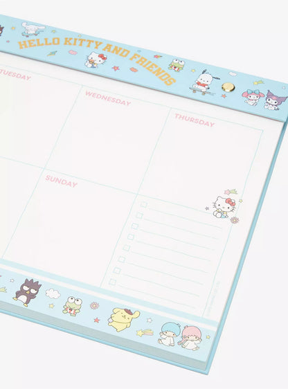 Planner de Escritorio Hello Kitty y Sus Amigos ***Preorden***