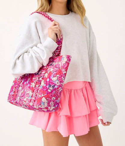 Tote Bag Hello Kitty y Sus Amigos Vera Bradley Floral ***Preorden***