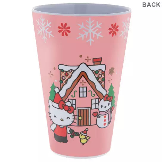 Vaso De Plástico Hello Kitty Santa ***Preorden***