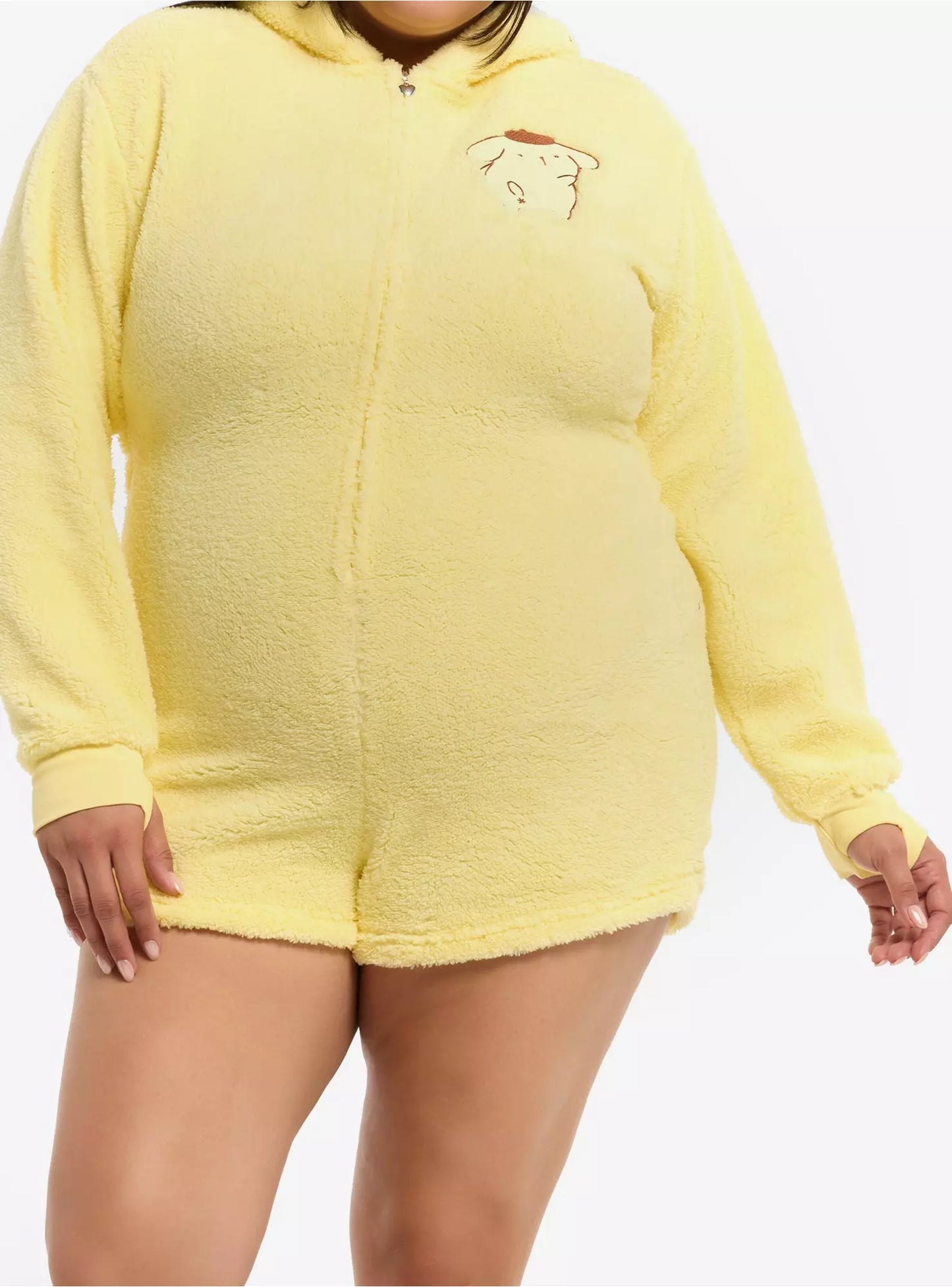 Pompompurin Fuzzy Romper Plush Size ***Preorden***