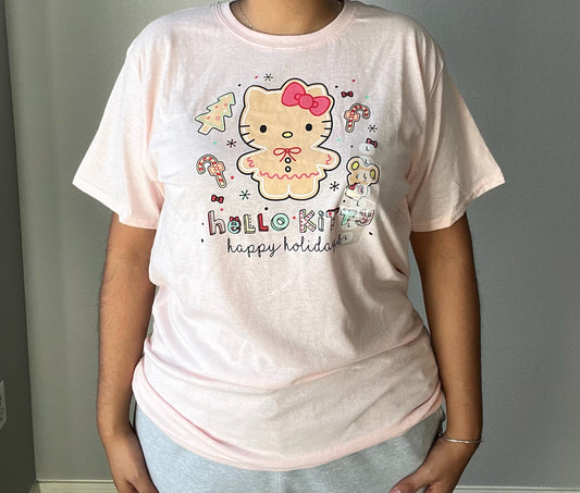 Playera Hello Kitty Gingerbread