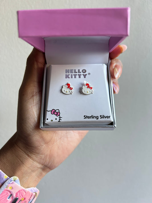 Aretes Hello Kitty Santa