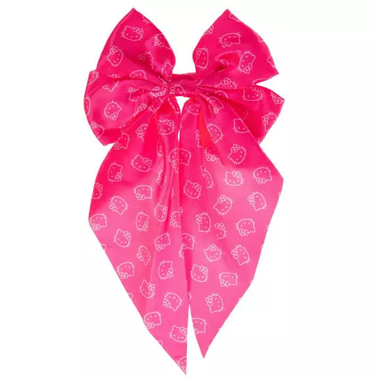 Moño Para Cabello Hello Kitty Rosa ***Preorden***