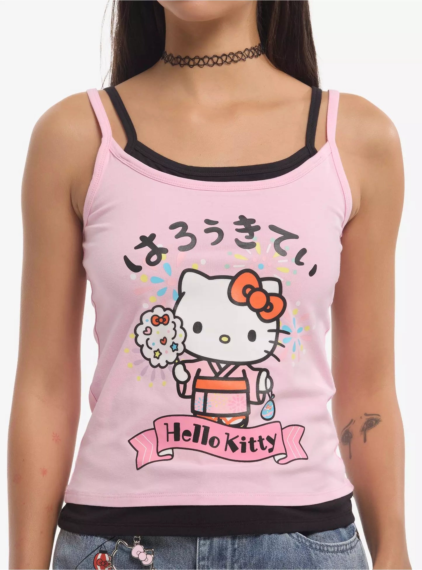 Playera De Tirantes Hello Kitty Mitsuri ***Preorden***