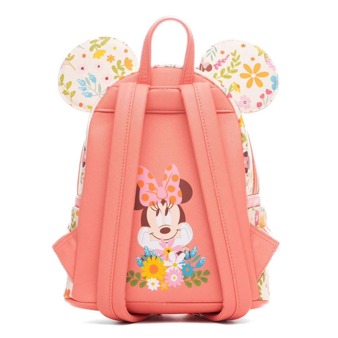 Mini Backpack Minnie Mouse Springtime Loungefly ***Preorden***