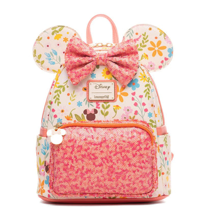 Mini Backpack Minnie Mouse Springtime Loungefly ***Preorden***