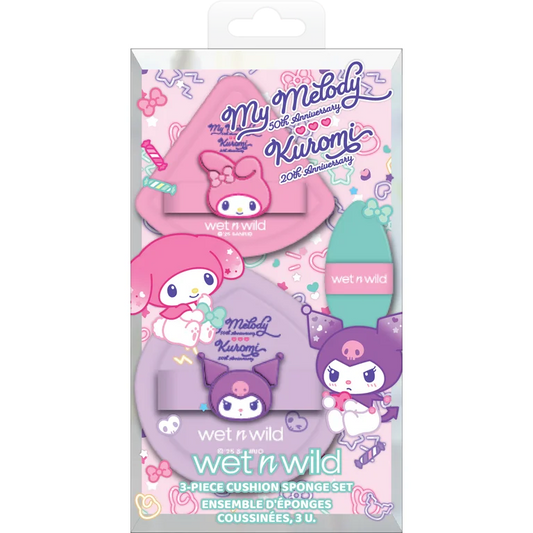 Set De Esponjas Wet N Wild Kuromi & My Melody ***Preorden***