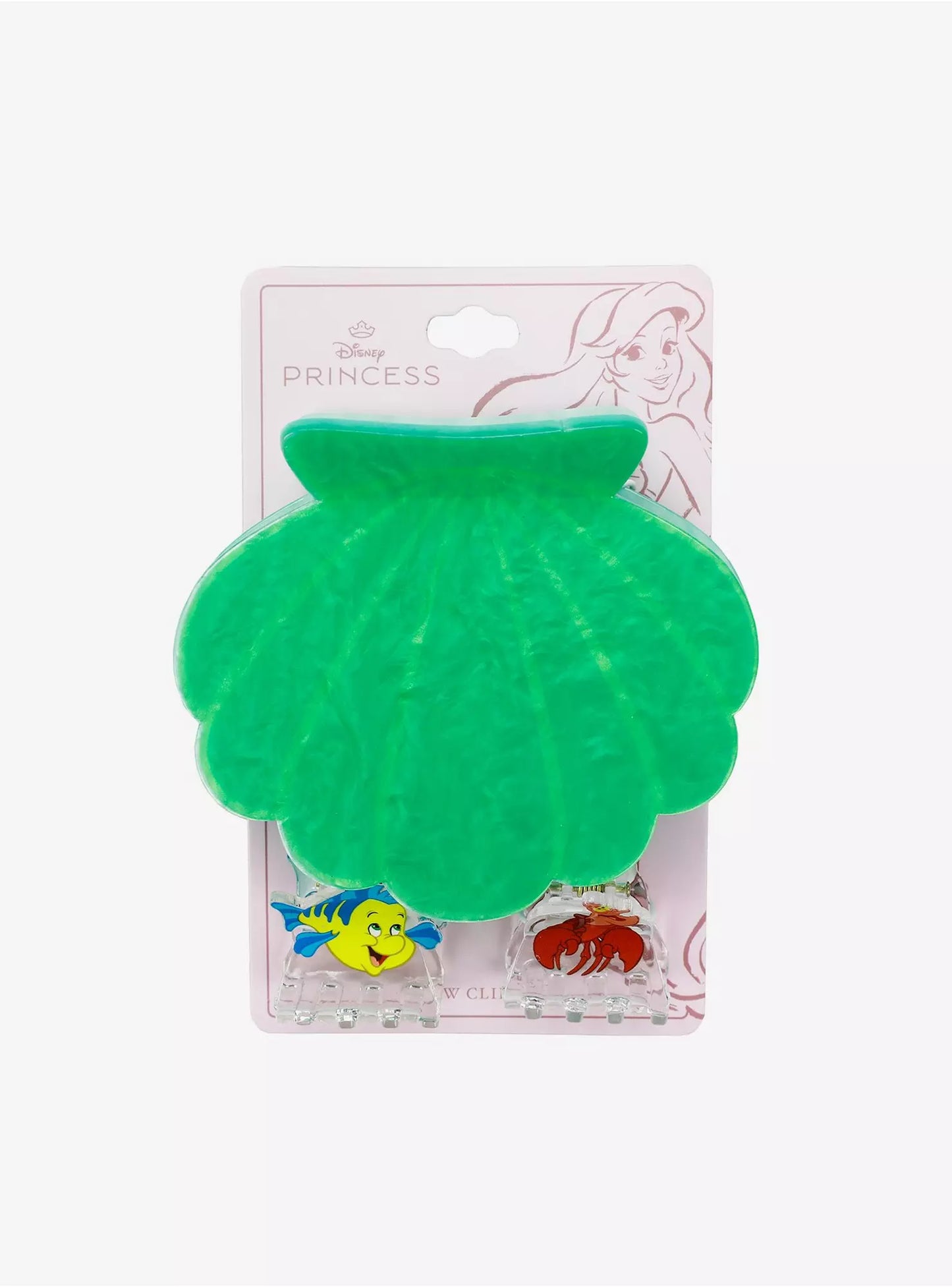 Pinza Para Cabello Concha La Sirenita ***Preorden***