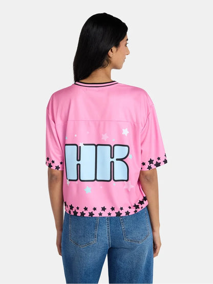 Camiseta De Futbol Crop Top Hello Kitty ***Preorden***