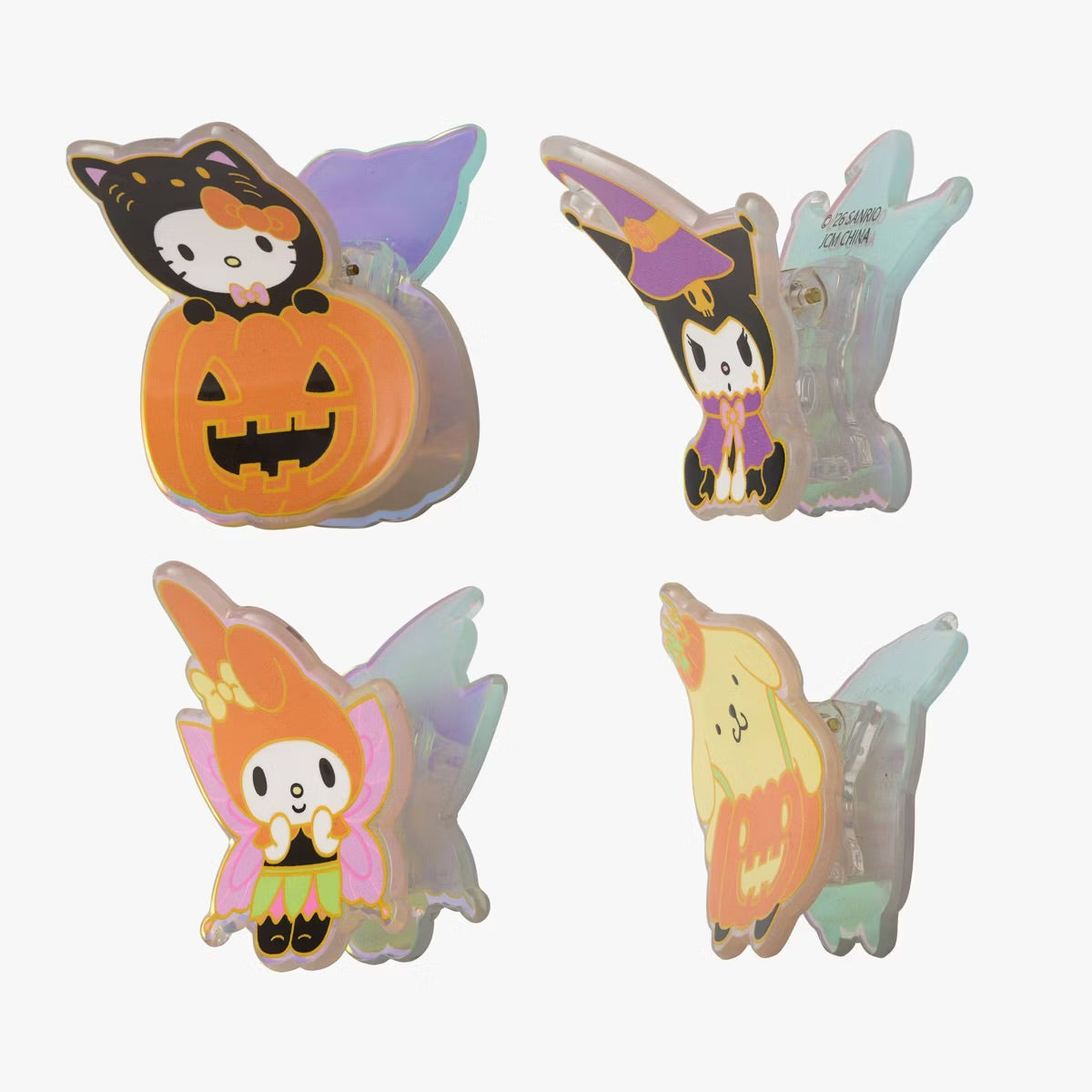 Mini Pinzas Hello Kitty y Sus Amigos Halloween ***Preorden***