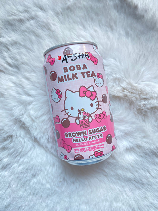 Boba Milk Tea Brown Sugar Hello Kitty