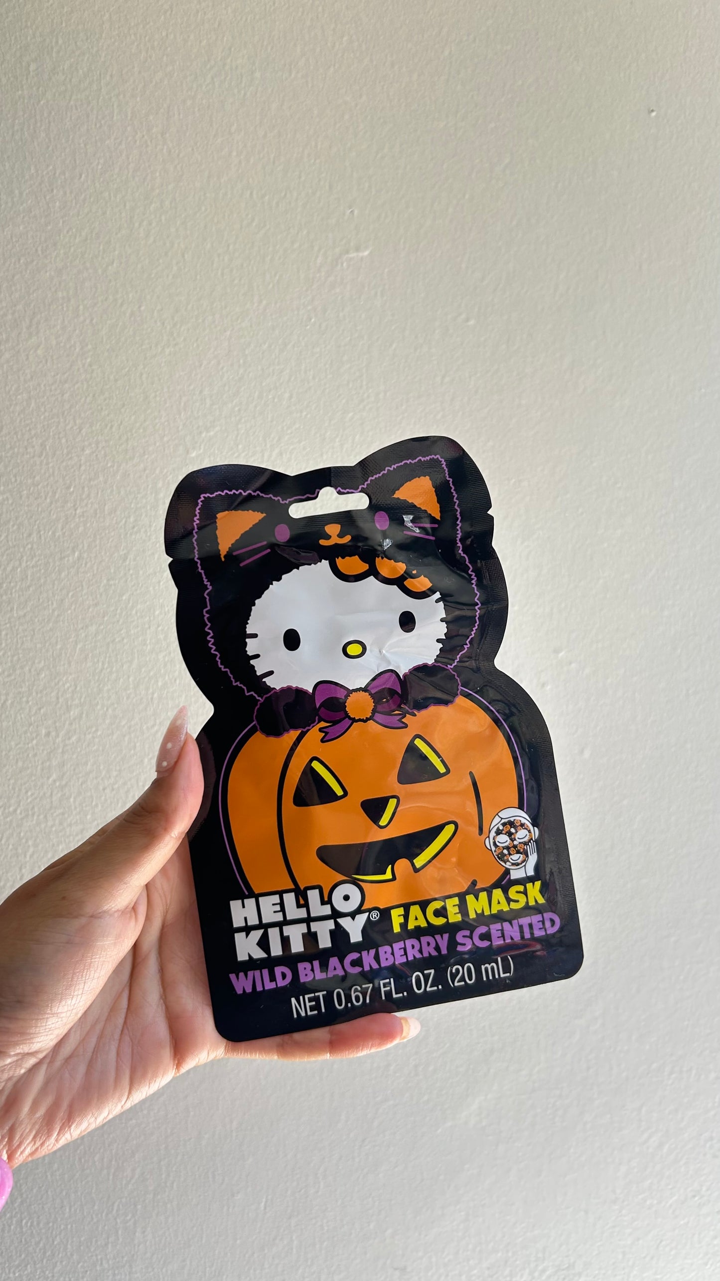 Mascarilla Hello Kitty Gatita Calabaza