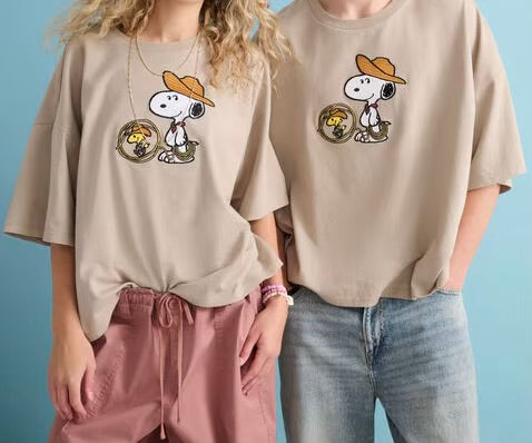Playera Snoooy & Woodstock Western ***Preorden***