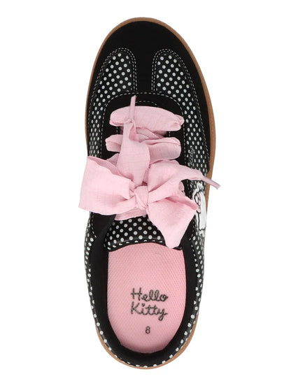 Backless Sneakers Hello Kitty Puntos Negros ***Preorden***