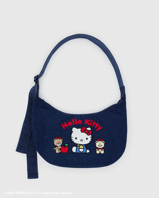 Medium Nylon Crescent Hello Kitty Teddy ***Preorden***