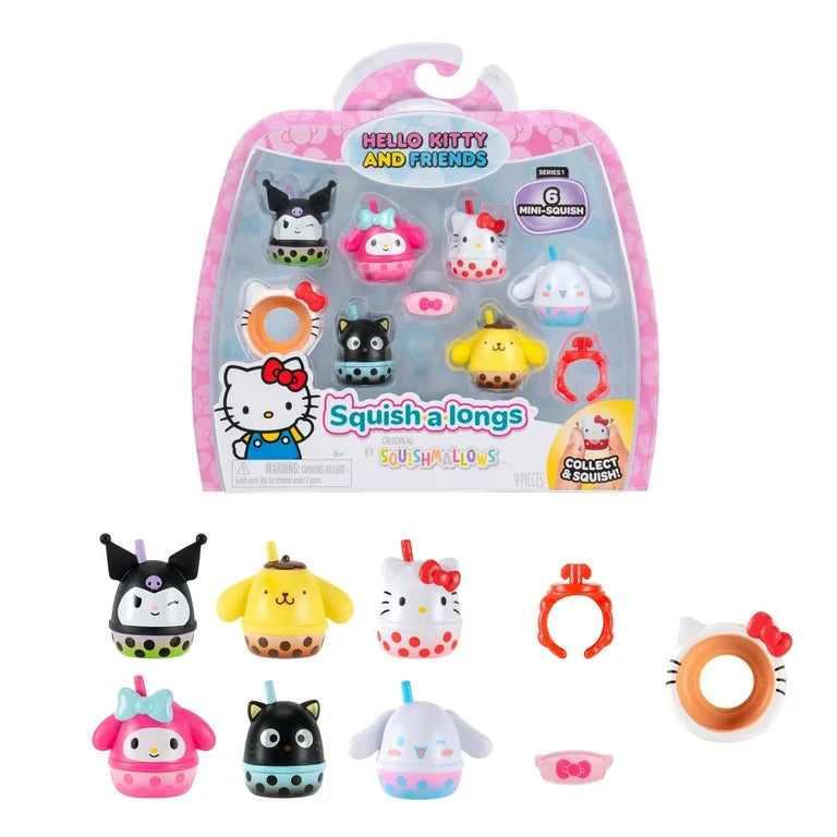 Mini Squish Coleccionables Hello Kitty y Sus Amigos ***Preorden***