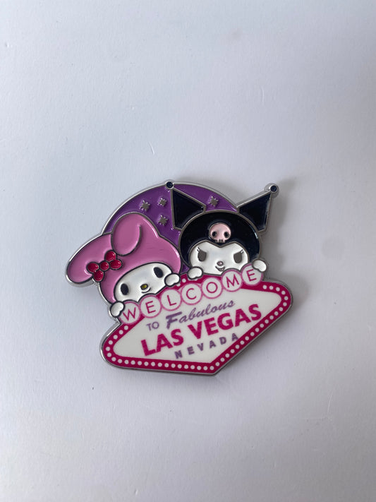 Imán Las Vegas Kuromi y My Melody