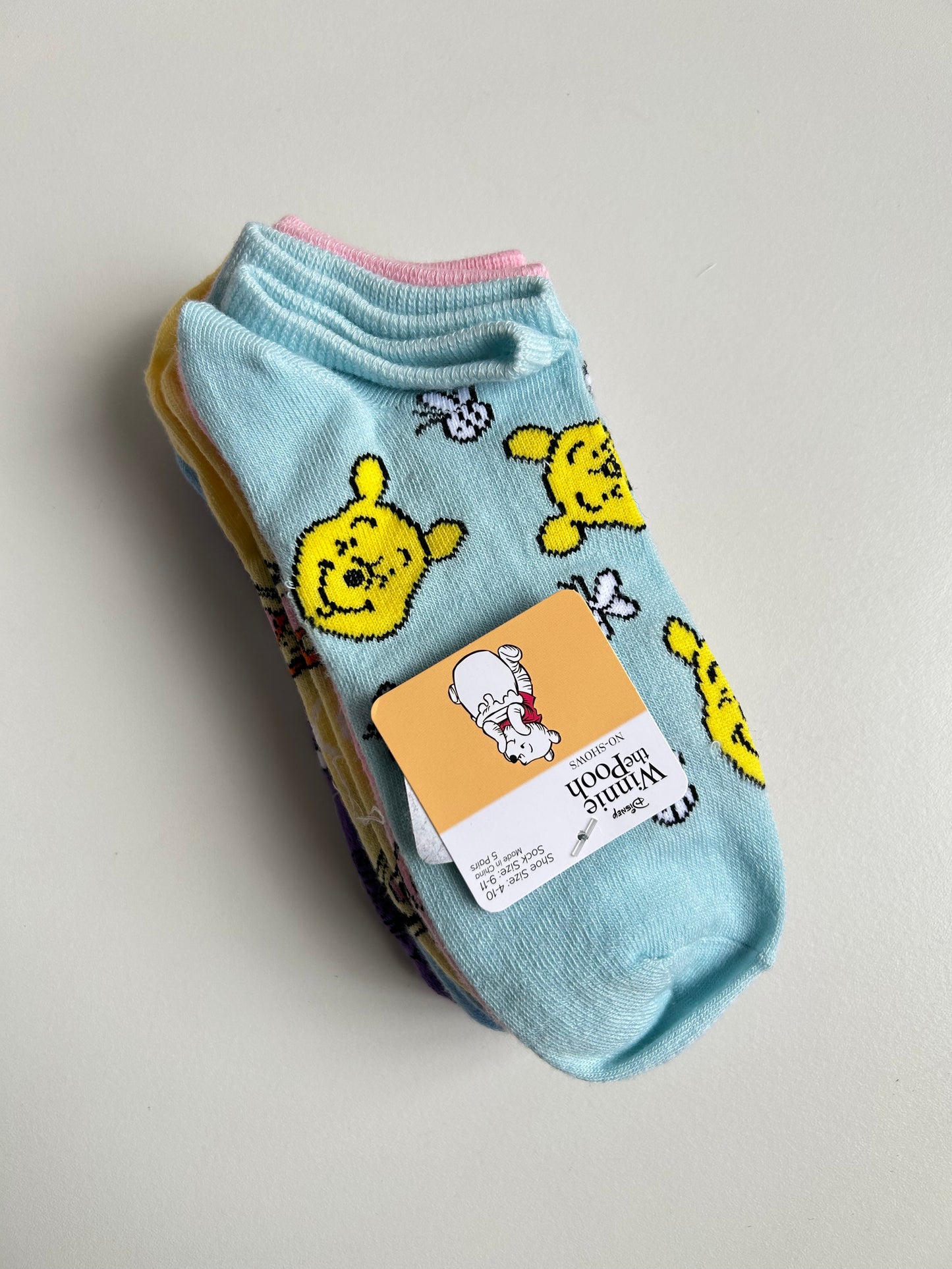 Set De 5 Calcetas Winnie The Pooh