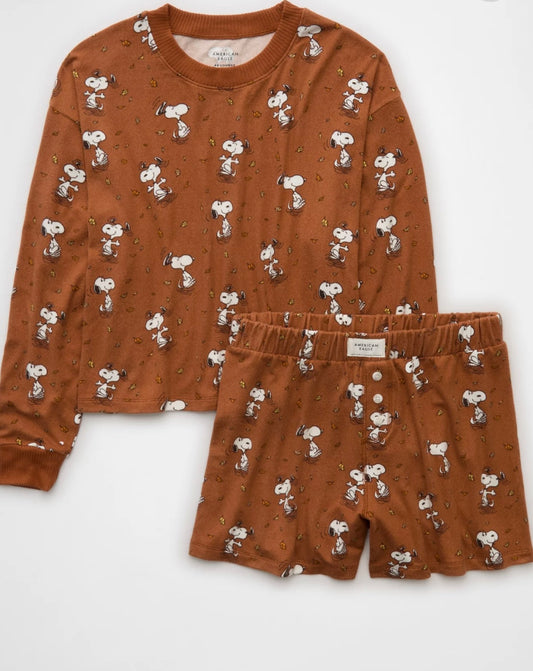 Pijama Snoopy Falls American Eagle ***Preorden***