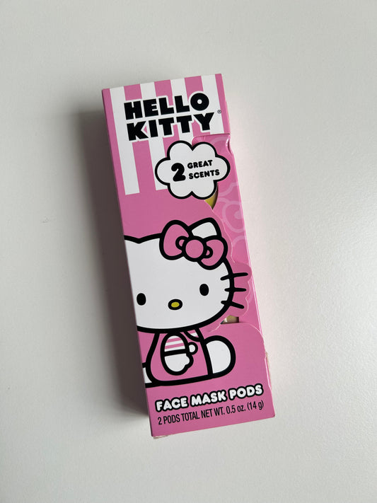 2 Pods De Mascarillas Faciales Hello Kitty