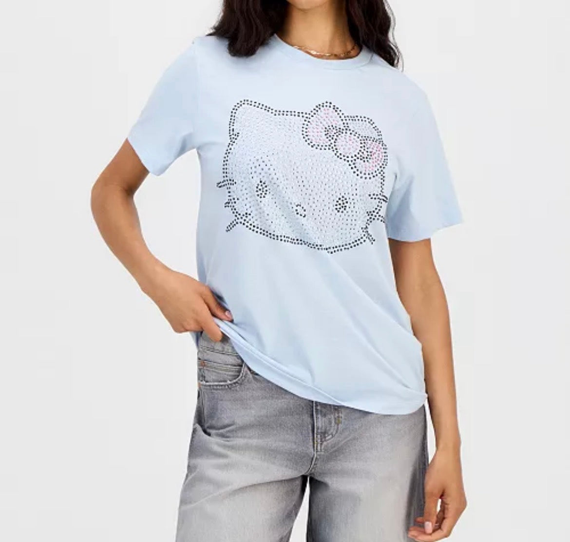 Playera Hello Kitty Caritas Brillos ***Preorden***