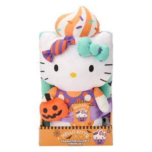 Peluche Y Cobija Hello Kitty Cupcake Halloween ***Preorden***