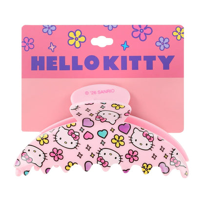 Pinza de Cabello Hello Kitty Flores ***Preorden***