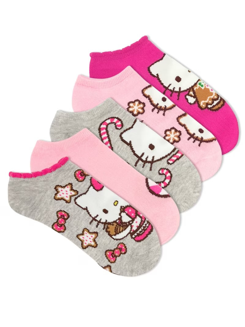 Set de 5 pares de Tobilleras Navideñas ***Preorden***