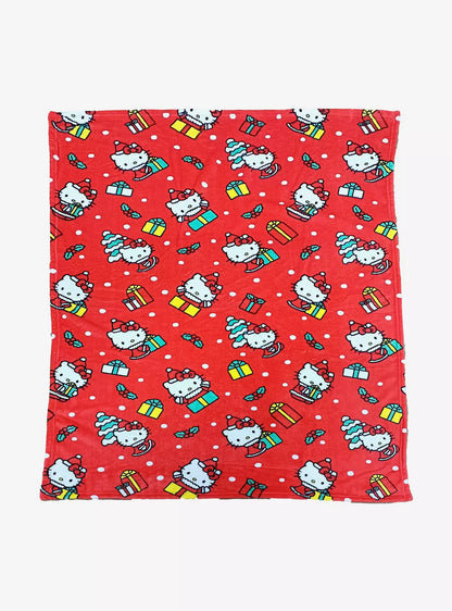 Blanket & Plush Hello Kitty Navideña ***Preorden***