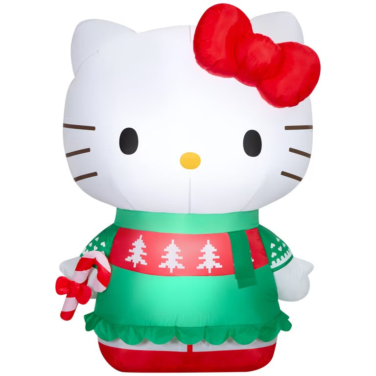Inflable Hello Kitty Navideño ***Preorden***