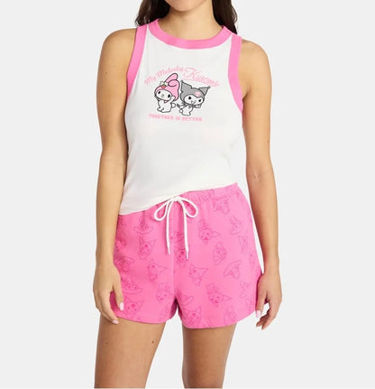 Set de Short de Paltera Kuromi & My Melody ***Preorden***