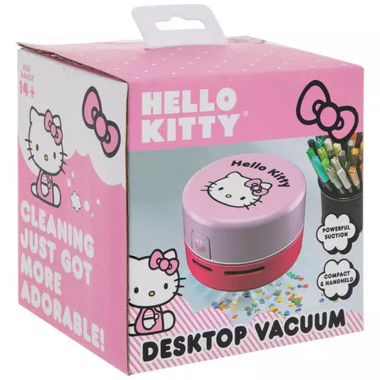 Mini Aspiradora de Escritorio Hello Kitty Rosa ***Preorden***
