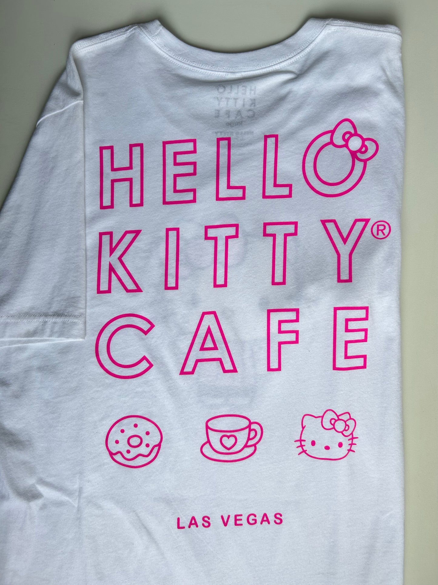 Playera Hello Kitty Cafe Las Vegas