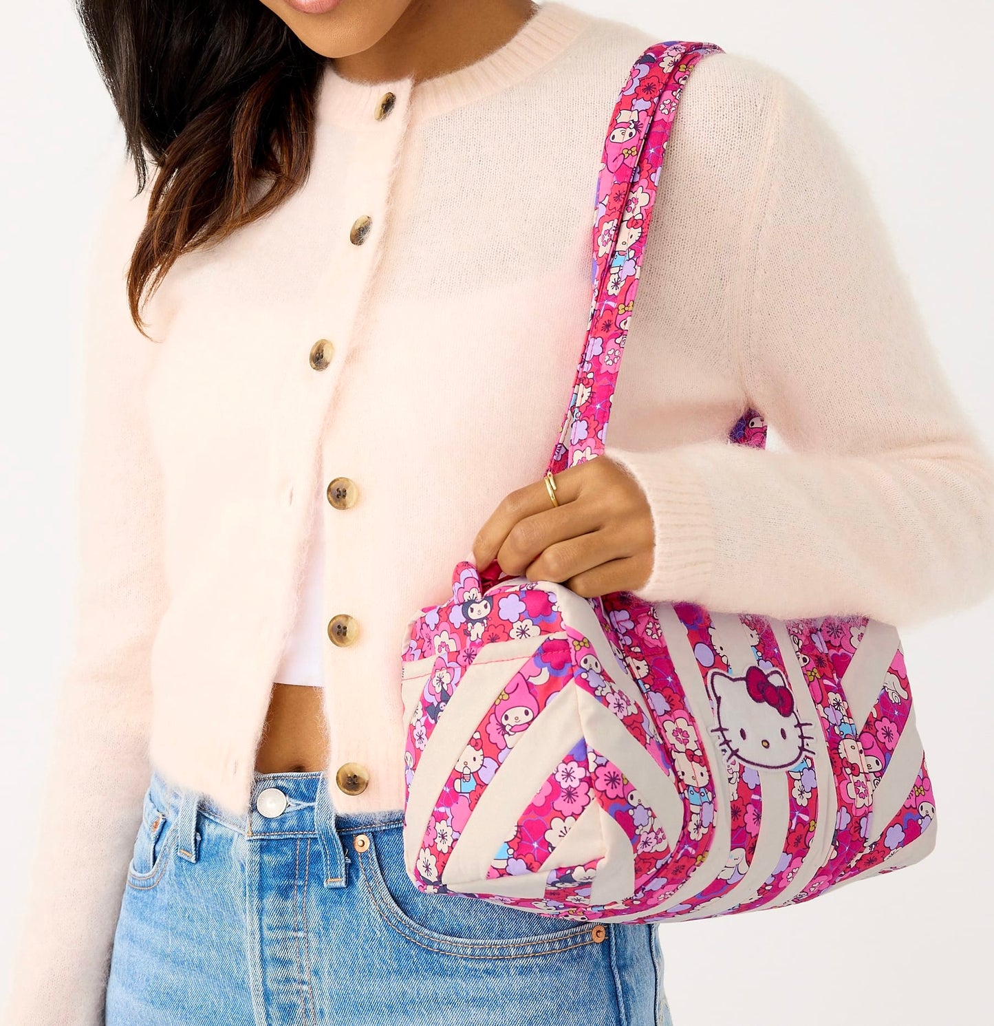 Shoulder Bag Hello Kitty Vera Bradley Rayas ***Preorden***