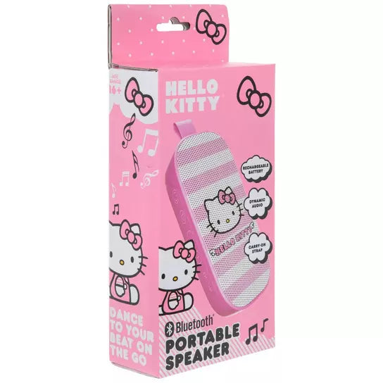 Bocina Portátil Hello Kitty Pink ***Preorden***